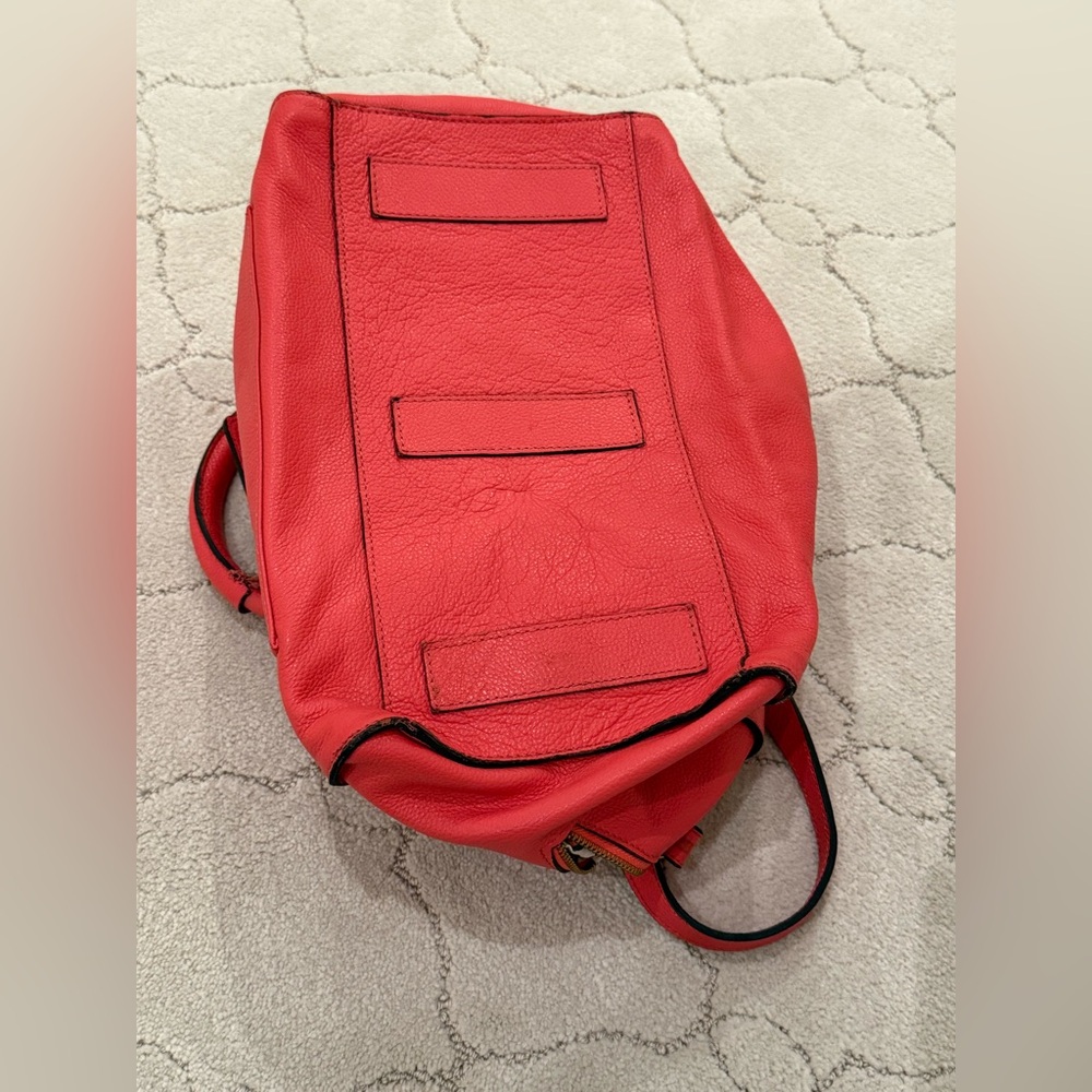 Chic Red Satchel by Dimoni - Picture 5 of 9